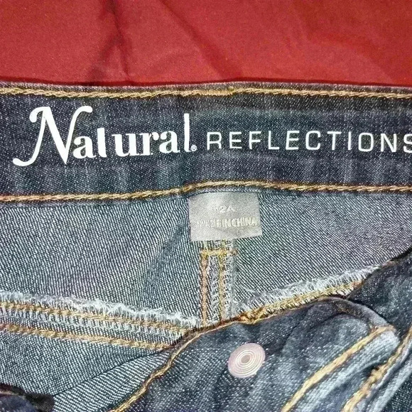 2/$30 Natural reflection size 12 Medium wash blue jeans-(#119) - Picture 2 of 9